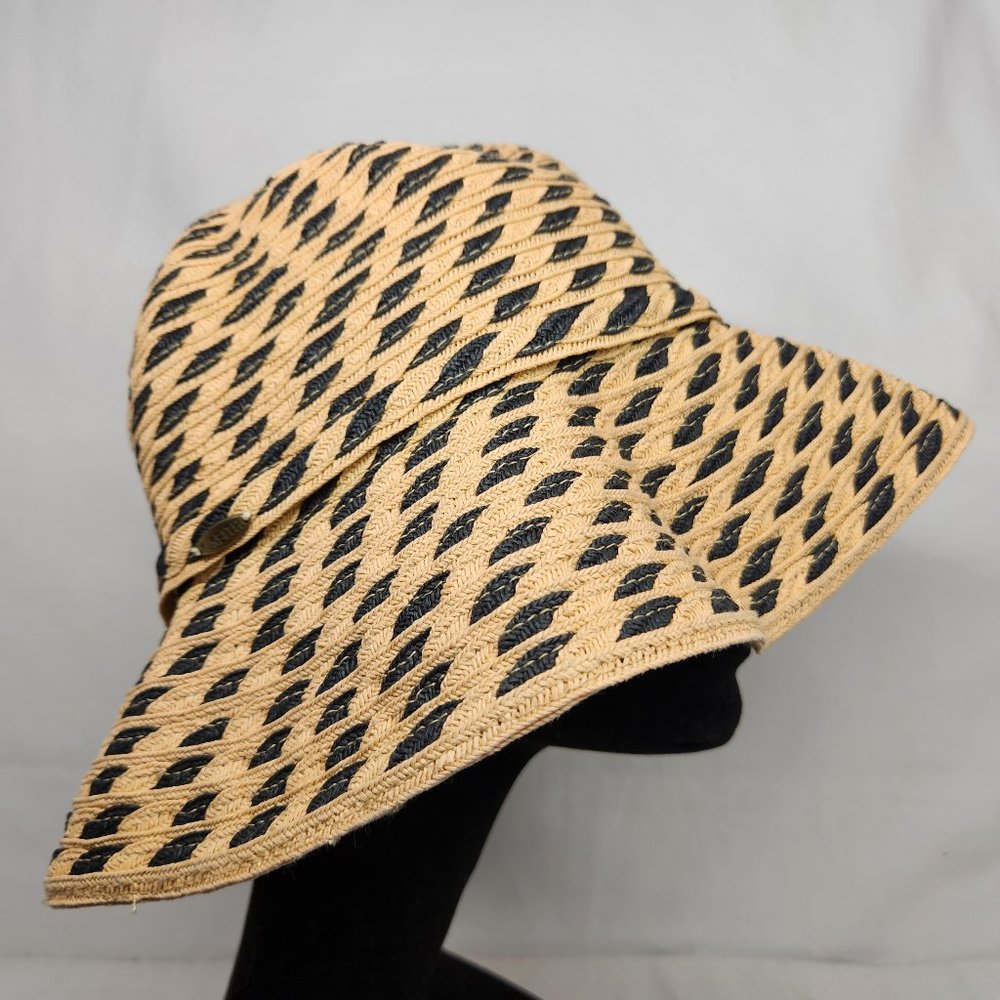 Great Hats Karen Keith Womens OS Vegetable Fiber Beige Tan Sun Weaved Hat